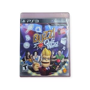 Sony Buzz! Quiz World for PS3 - Red and Blue